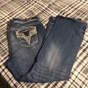 Vigoss Slim Boot Jeans Size: 20 Length:33